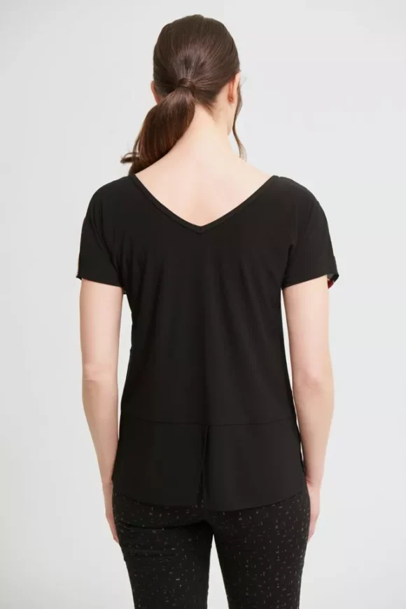 Joseph Ribkoff 213574 Black/Multi Top