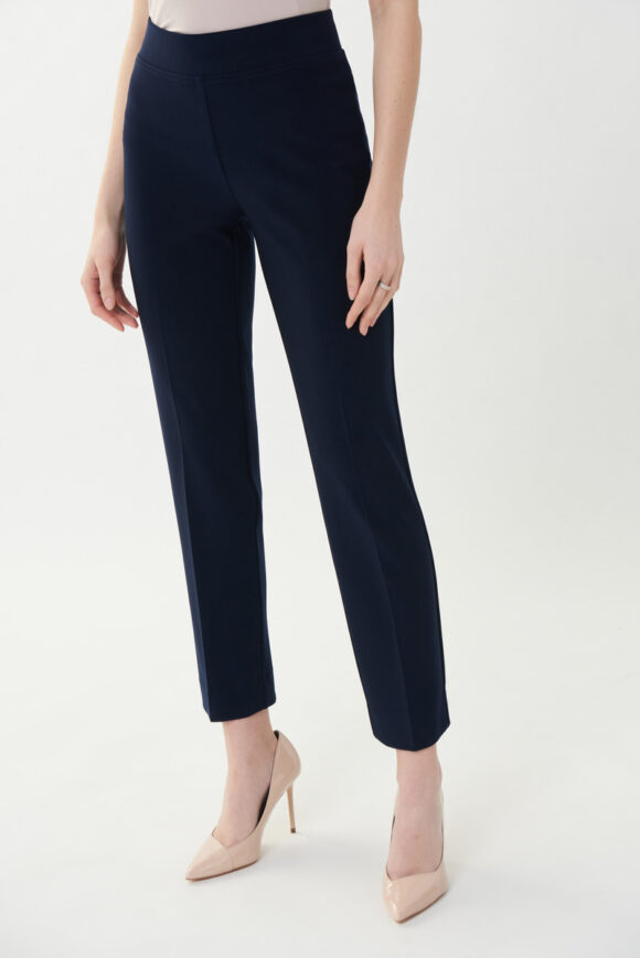 Joseph Ribkoff 143105 Midnight Blue Classic Straight Trousers