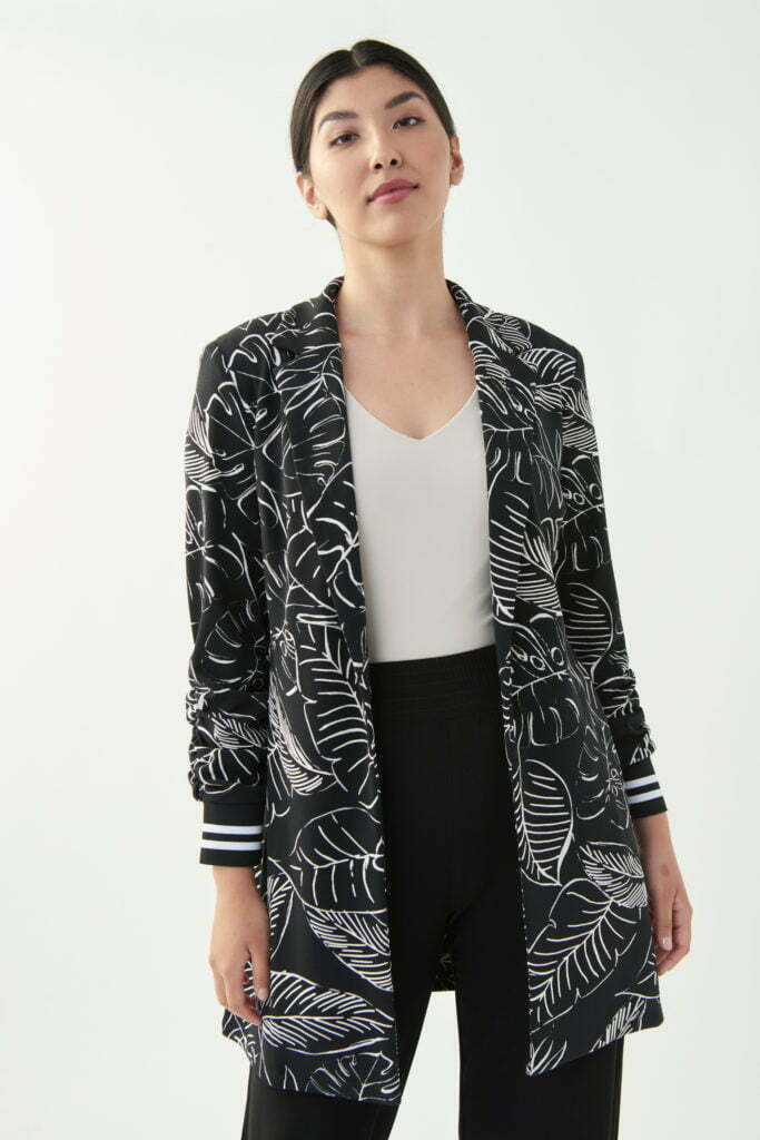 Joseph Ribkoff 221167 Black/Vanilla Jacket