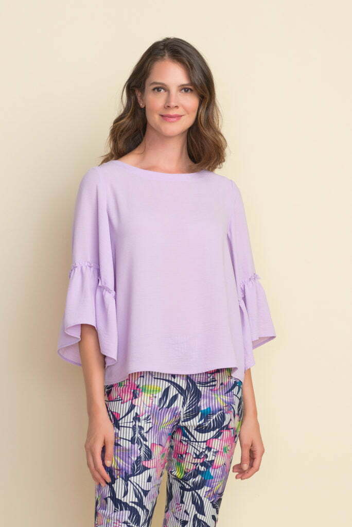 Joseph Ribkoff 212213 Sweet Lilac Top