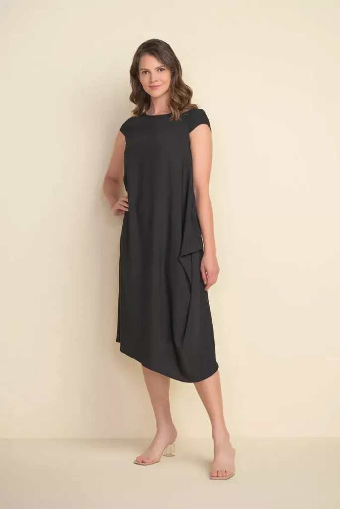 Joseph Ribkoff 212283 Black Short Sleeve Dress