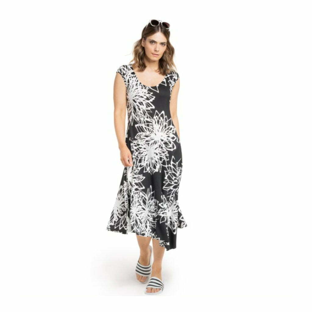 Doris Streich 628563 Black/White Dress