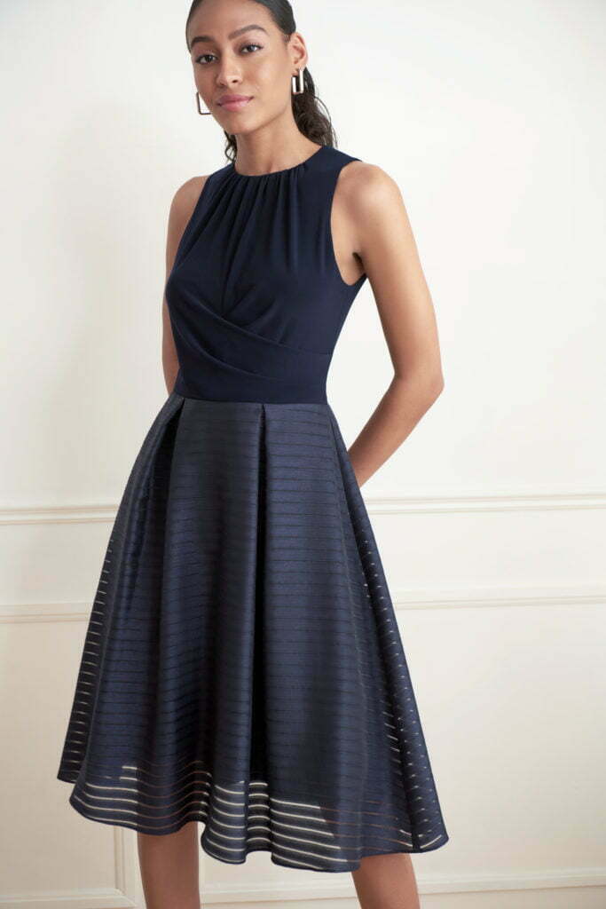 Joseph Ribkoff 221354 Midnight Blue Dress