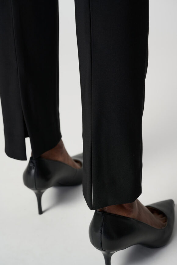 Joseph Ribkoff 143105 Black Classic Straight Trousers