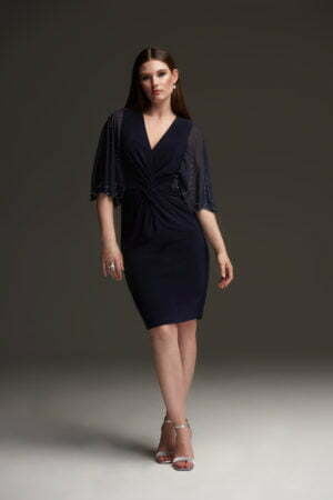 Joseph Ribkoff 213714 Midnight Blue Dress