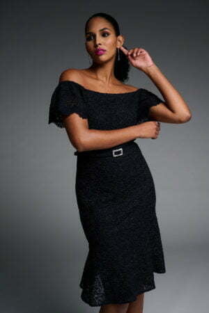 Joseph Ribkoff 223703 Midnight Blue Dress