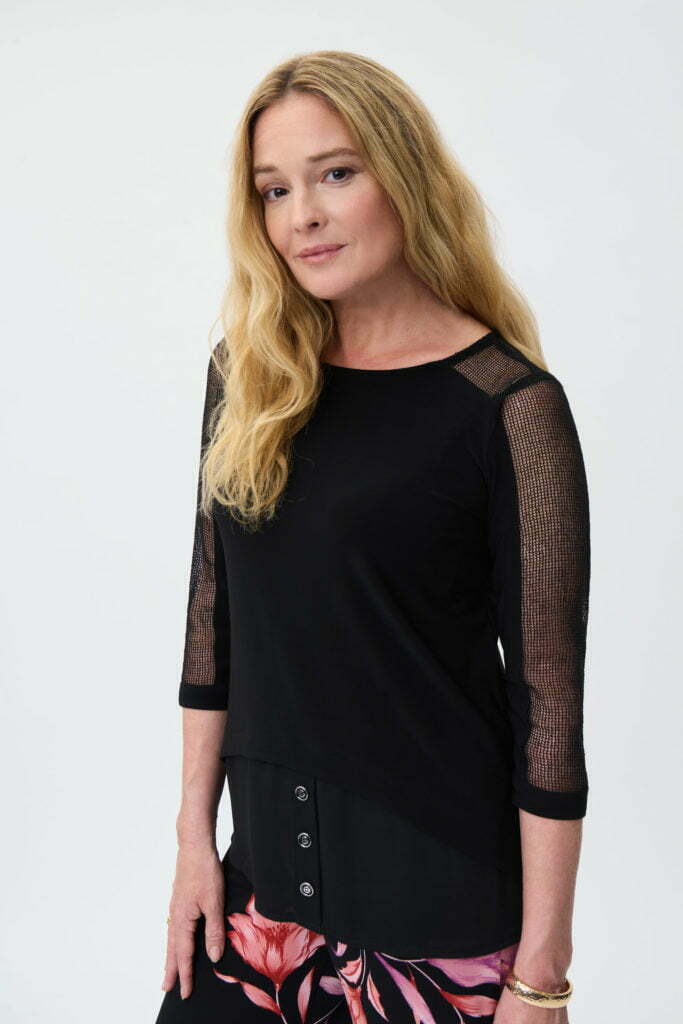 Joseph Ribkoff 231057 Black Top