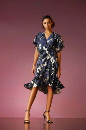 Joseph Ribkoff 231768 Blue/Multi Dress