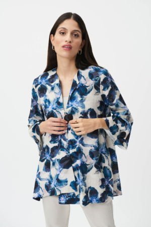 Joseph Ribkoff 232234 Beige/Multi Jacket