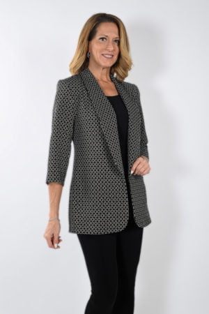 Frank Lyman 233153 Black/Beige Jacket