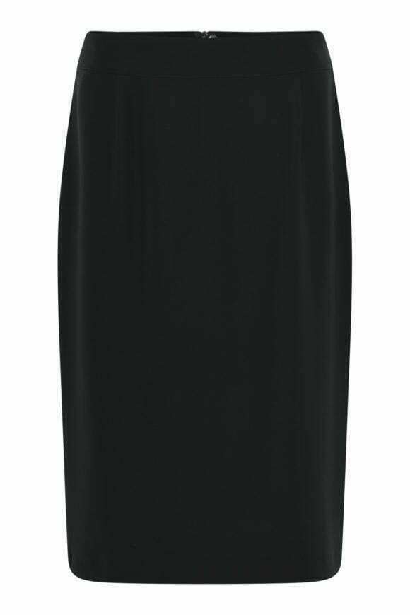 Habella 55109 Black Straight Skirt