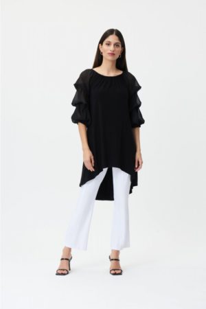 Joseph Ribkoff 232136 Black Tunic