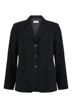 Habella 57241 Black Single Breasted Classic Blazer