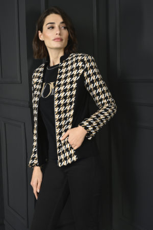 Habella 57144 Black/Beige Jacket