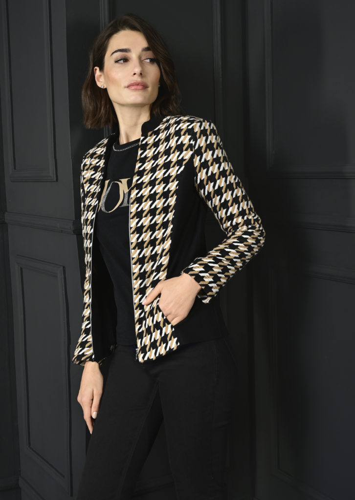 Habella 57144 Black/Beige Jacket