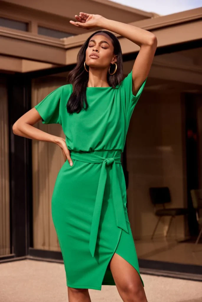 Joseph Ribkoff 231015 Belted Dress