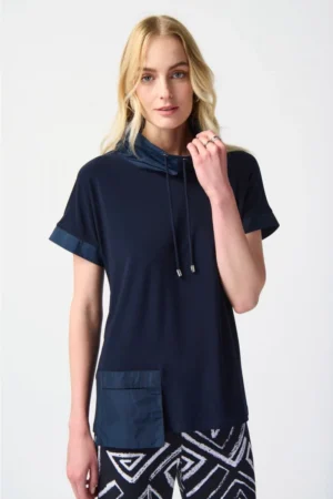 Joseph Ribkoff 241078 Midnight Blue Top
