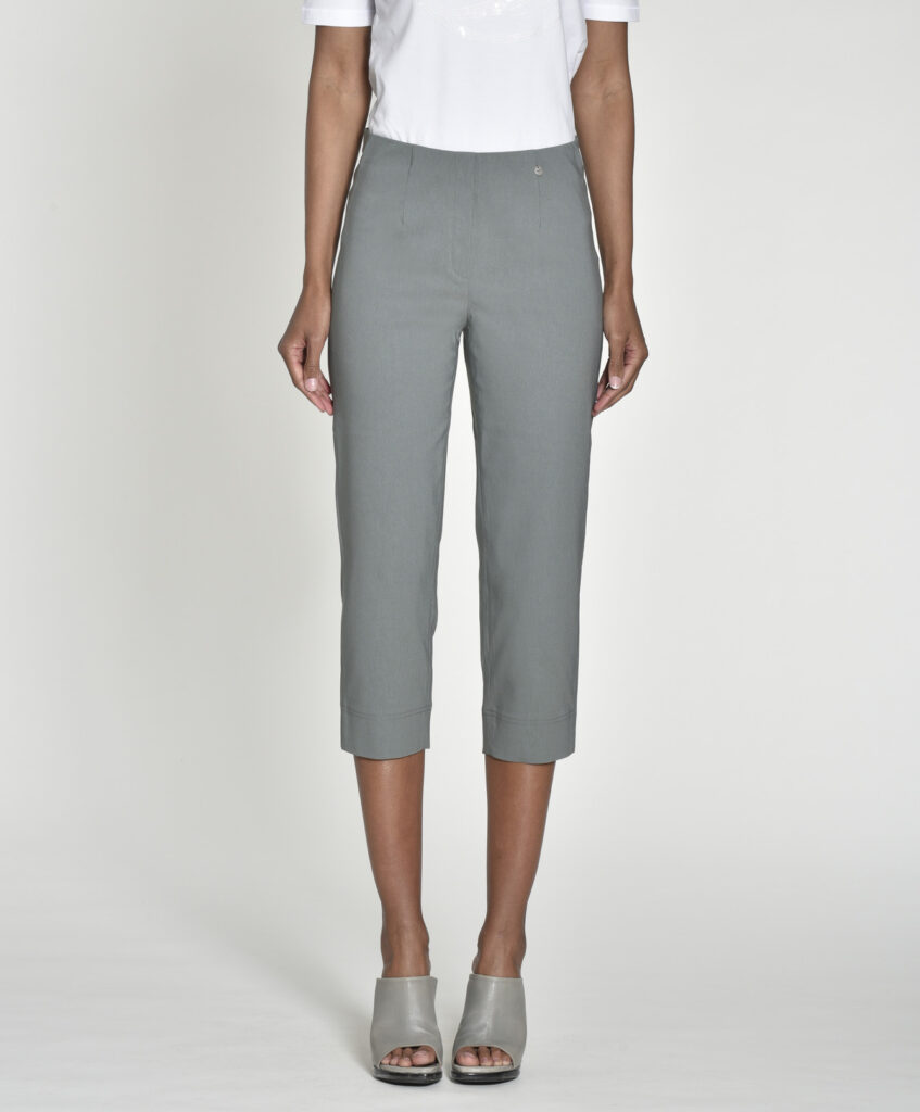 Robell Marie 51576-5499 Khaki Cropped Trousers