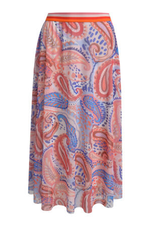 Smith & Soul 0324-1067 Strawberry/Multi Print Skirt