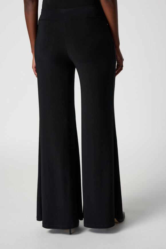 Joseph Ribkoff 161096 Black Wide Leg Trousers