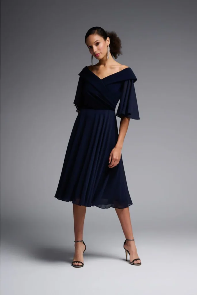 Joseph Ribkoff 231723 Off The Shoulder Dress