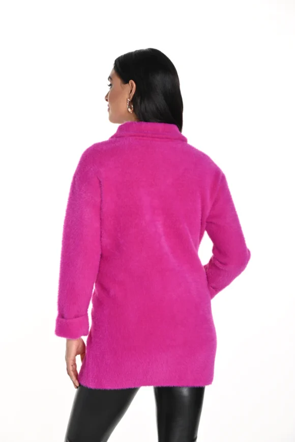 Frank Lyman 243507U Fuchsia Knit Jacket
