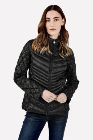 Frandsen 101 Black Quilted Jacket