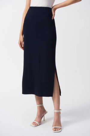 Joseph Ribkoff 251917 Sweater Knit Straight Midi Skirt