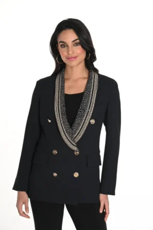 Frank Lyman 243476U Black/Gold Blazer