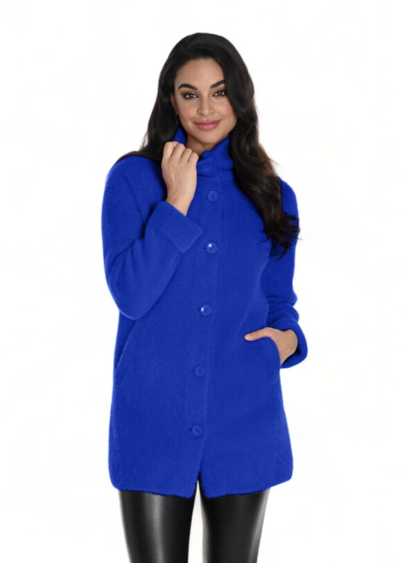 Frank Lyman 243507U Royal Sapphire Knit Jacket
