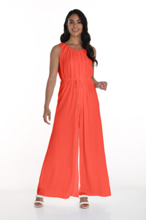 Frank Lyman 256257 Fire Sleeveless Jumpsuit