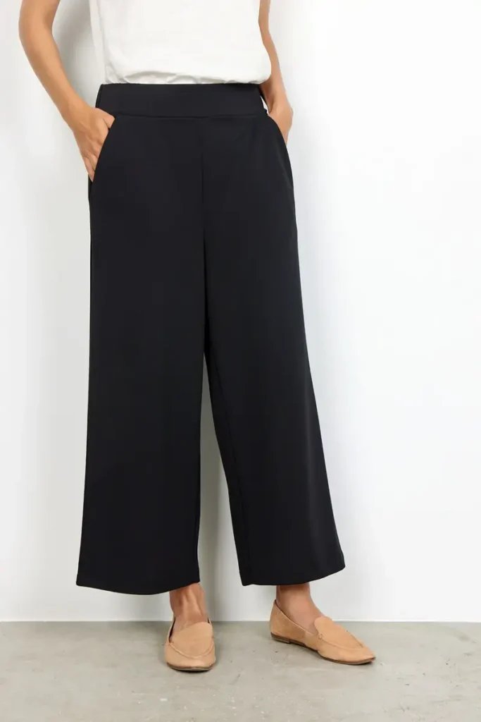 Soyaconcept SC-Siham 36 Black  Pull-On Trousers