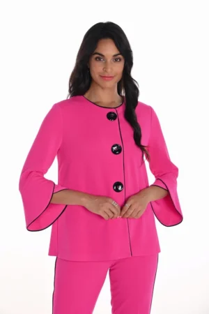 Frank Lyman 251367 Fuchsia/Black Jacket