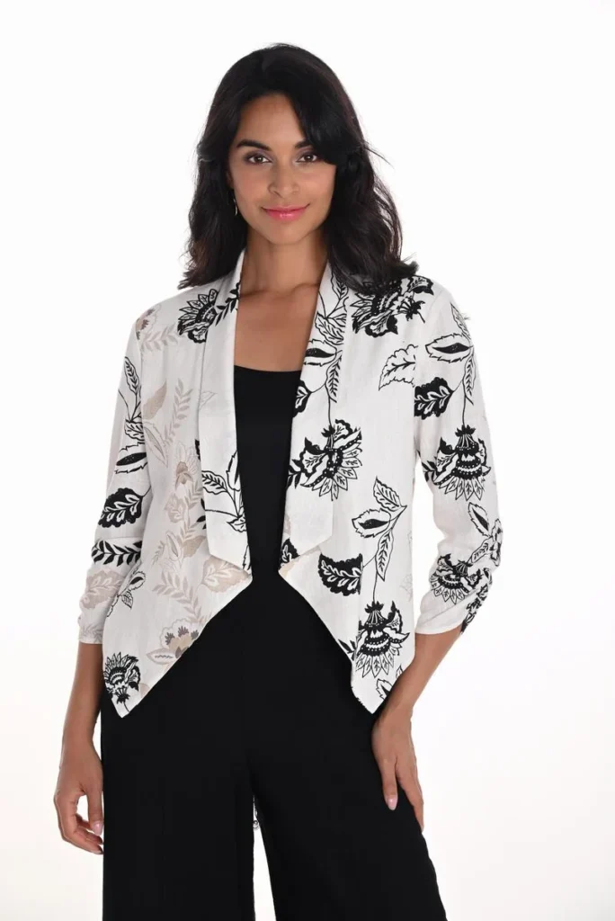 Frank Lyman 251417 Off-White/Multi Jacket