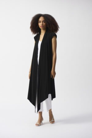 Joseph Ribkoff 251052 Black Silky Knit Cover-Up
