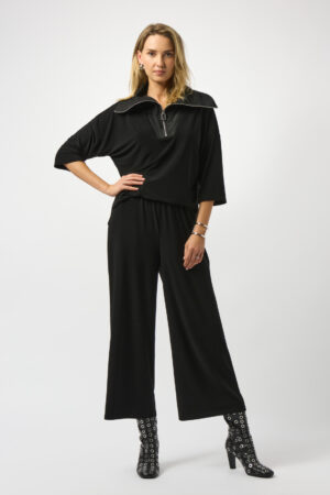 Joseph Ribkoff 253081 Silky Knit & Memory Culotte Jumpsuit