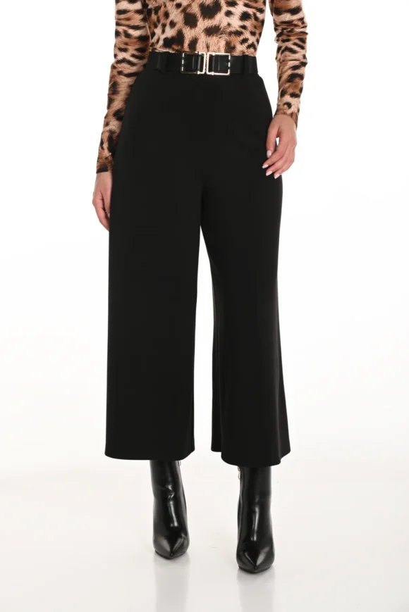 Frank Lyman 253206 Black Belted Trousers