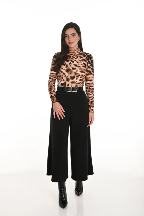 Frank Lyman 253206 Black Belted Trousers