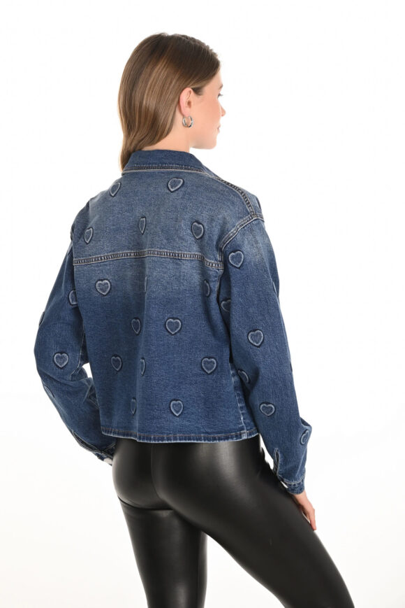 Frank Lyman 253708 Medium Blue Denim Jacket