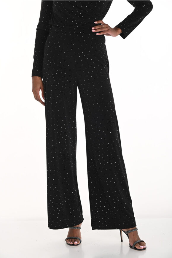 Frank Lyman 259335 Black Diamante Detail Trousers
