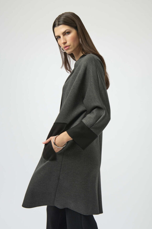 Joseph Ribkoff 254040 Scuba Jersey Straight Cover-Up