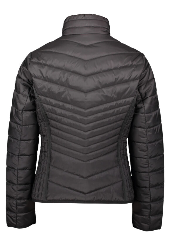 Betty Barclay Black Lightweight Quilted Jacket With Drawstring