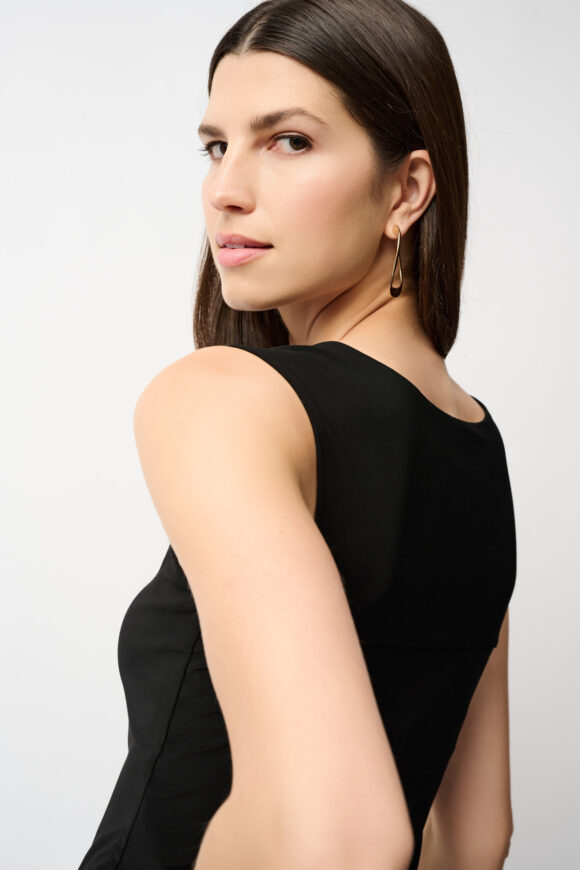 Joseph Ribkoff 143132 Black Square Neck Camisole