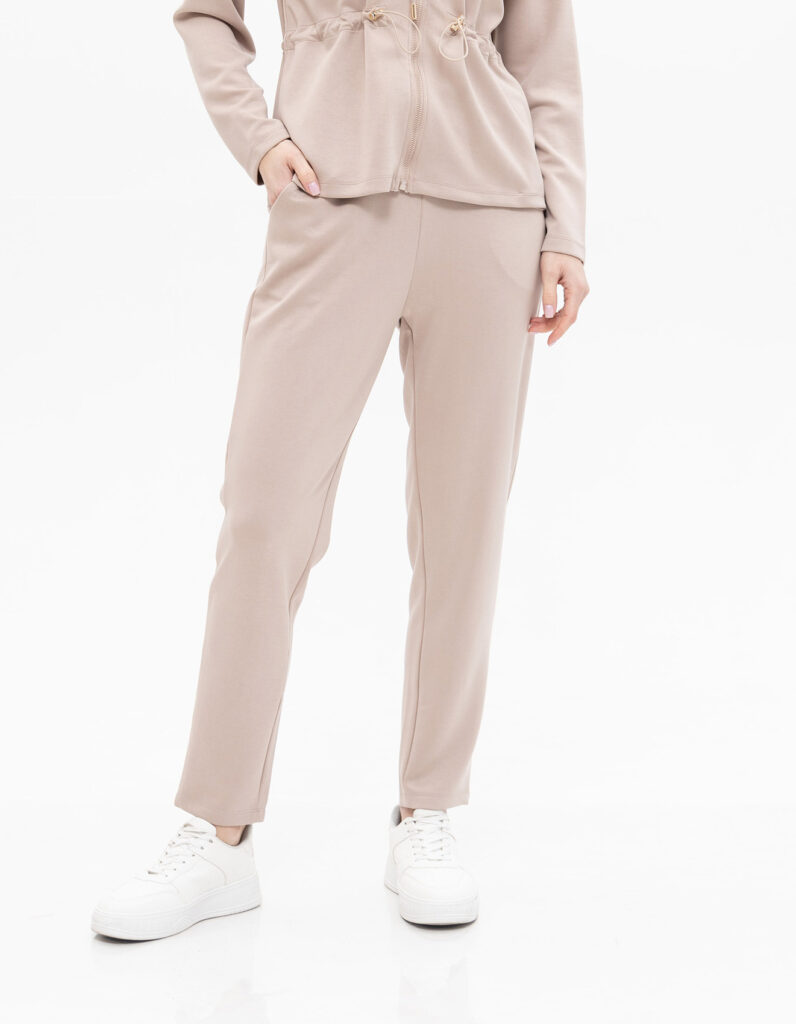 Passioni 18288 Beige Pull-On Trousers