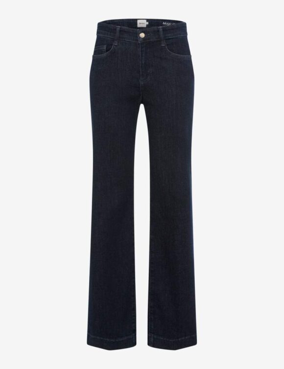 Brax Maine Dark Blue Wide Leg Super Stretchy Jeans
