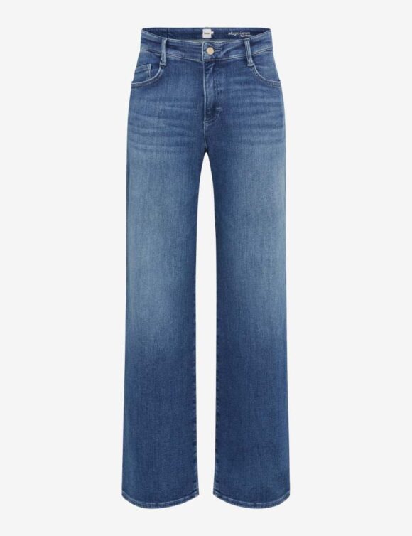 Brax Maine Denim Blue Wide Leg Super Stretchy Jeans