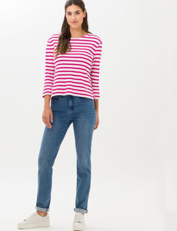 Brax Mary Denim Blue Regular Fit Stretchy Jeans