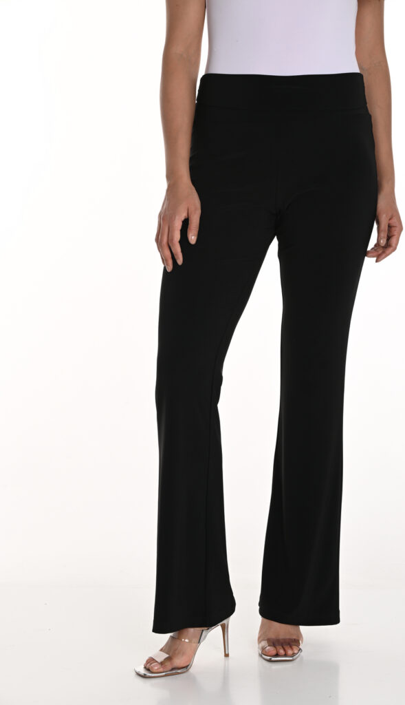 Frank Lyman 256015 Black High Waisted Trousers