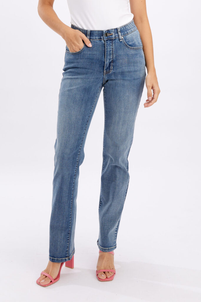 Frank Lyman 246252U Blue Full Length Jeans