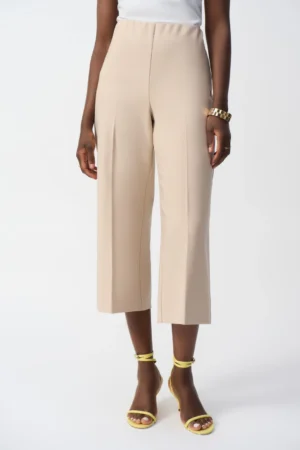 Joseph Ribkoff 251265 Parchment Lux Twill Culotte Trousers